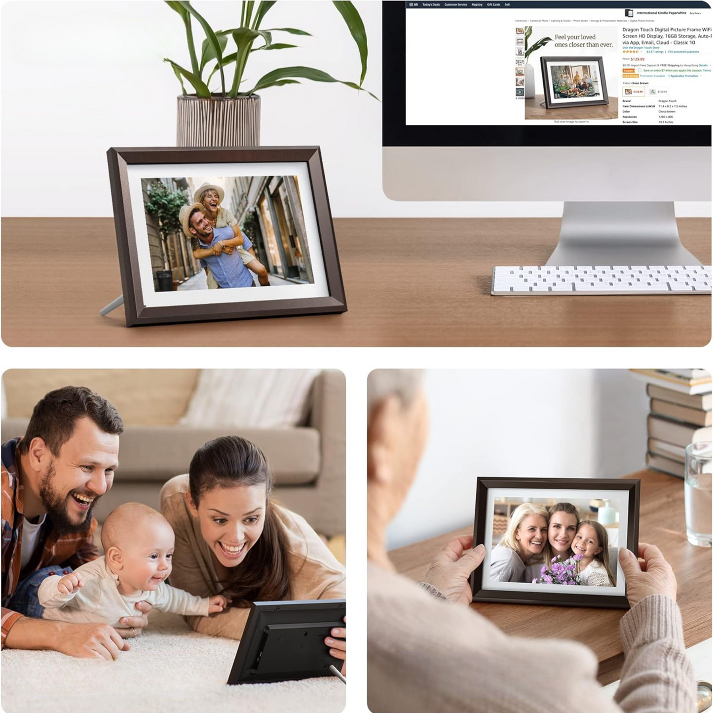 SnapView™ — cyfrowa ramka na zdjęcia