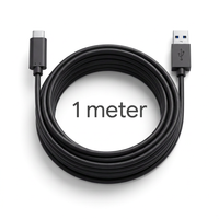 Extra długi kabel USB-C — 1 m swobody ruchu