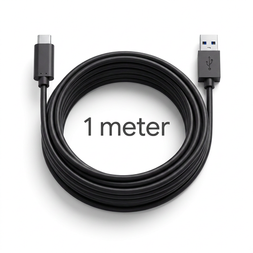 Extra długi kabel USB-C — 1 m swobody ruchu