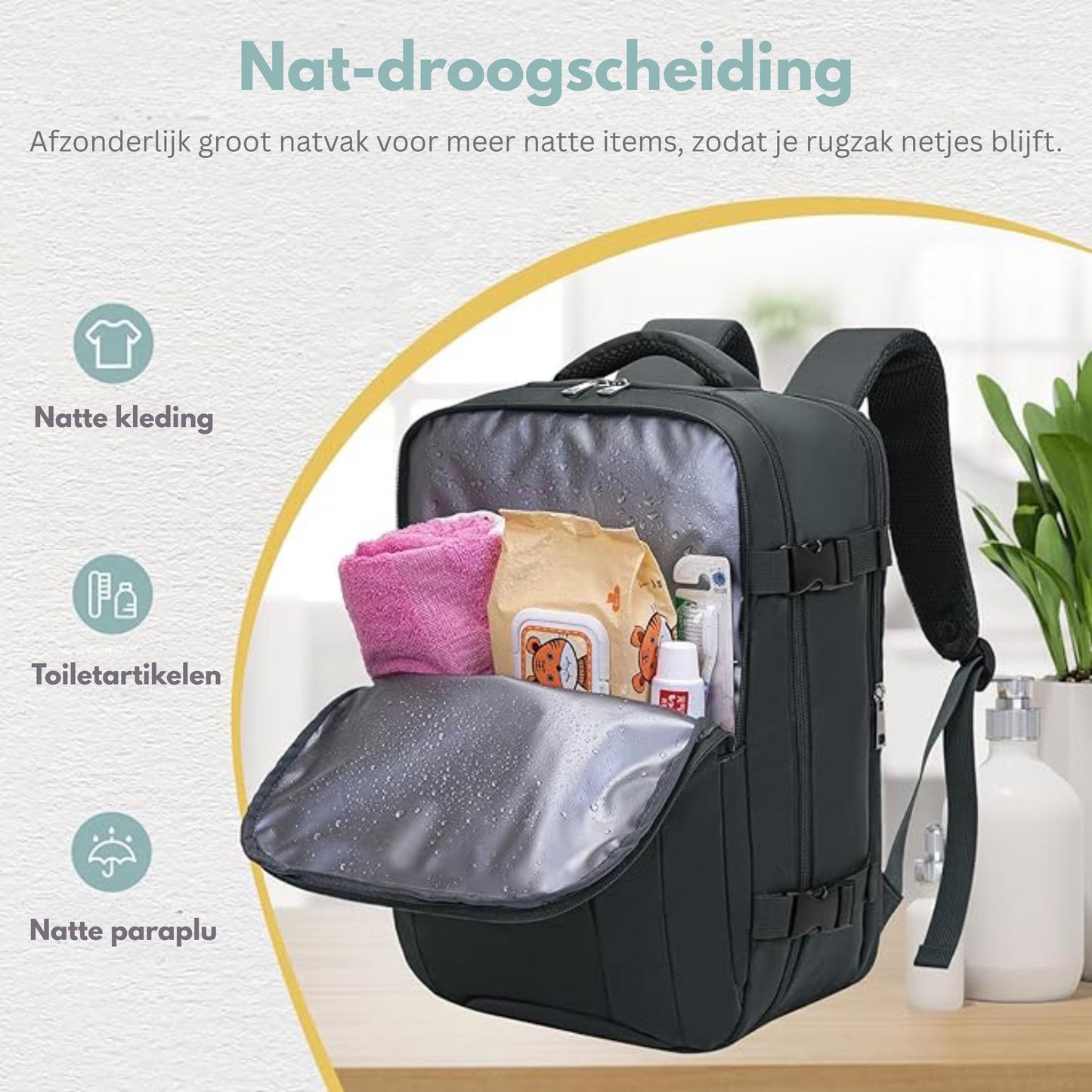 OptiPack™ — Wielofunkcyjny Plecak